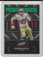 George Kittle [Green] #PH-13 Football Cards 2023 Panini Prestige Power House Prices