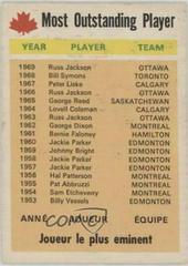 Outstanding Player Football Cards 1970 O Pee Chee CFL Prices