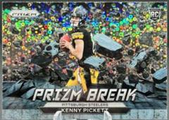 Kenny Pickett [No Huddle] Football Cards 2022 Panini Prizm Break Prices
