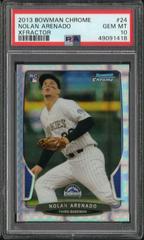 Nolan Arenado [Xfractor] #24 Baseball Cards 2013 Bowman Chrome Prices