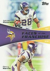 Adrian Peterson, Percy Harvin #FF-PH Football Cards 2011 Topps Faces of the Franchise Prices