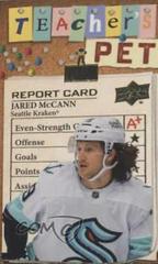 Jared McCann [Gold] #TP-2 Hockey Cards 2023 Upper Deck Teachers Pet Prices
