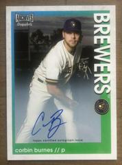 Corbin Burnes Baseball Cards 2022 Topps Archives Snapshots Autographs Prices