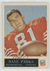 Dave Parks #180 Football Cards 1965 Philadelphia Prices