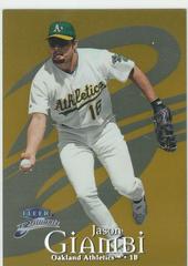Jason Giambi Baseball Cards 1999 Fleer Brilliants Prices