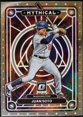 Juan Soto #MTH-5 Baseball Cards 2022 Panini Donruss Optic Mythical Prices
