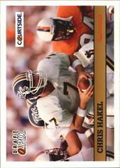 Chris Hakel #57 Football Cards 1992 Courtside Prices