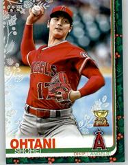 Shohei Ohtani [Metallic] Baseball Cards 2019 Topps Holiday Mega Box Prices