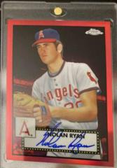 Nolan Ryan [Red] #PA-NR Baseball Cards 2021 Topps Chrome Platinum Anniversary Autographs Prices