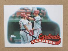 Cardinals Leaders #261 Baseball Cards 1989 Topps Tiffany Prices