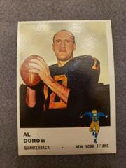 Al Dorow #210 Football Cards 1961 Fleer Prices