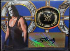Sting [Blue] Wrestling Cards 2018 Topps Legends of WWE Hall of Fame Ring Autographs Prices