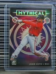 Juan Soto [Holo] Baseball Cards 2020 Panini Donruss Optic Mythical Prices