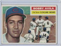 Bobby Avila [White Back] #132 Baseball Cards 1956 Topps Prices
