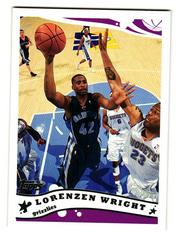 Lorenzen Wright #42 Basketball Cards 2005 Topps Prices