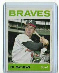 Eddie Mathews Baseball Cards 1964 Topps Prices