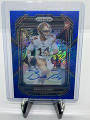 Brock Purdy [Autograph Blue Shimmer] #353 Football Cards 2022 Panini Prizm Prices