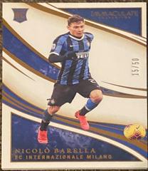 Nicolo Barella Soccer Cards 2020 Panini Immaculate Collection Prices