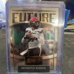 Desmond Ridder [Silver] #F-DR Football Cards 2022 Panini Select Draft Picks Future Prices