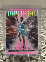 Mark Williams [Pink] #24 Basketball Cards 2022 Panini Origins Taking the Leap Prices