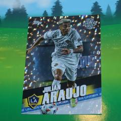 Julian Araujo [Icy White Foil] Soccer Cards 2022 Topps MLS Prices