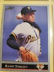 Randy Tomlin Baseball Cards 1992 Leaf Prices