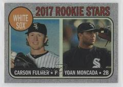 Yoan Moncada,  Carson Fulmer [Chrome Purple Refractor] Baseball Cards 2017 Topps Heritage Prices
