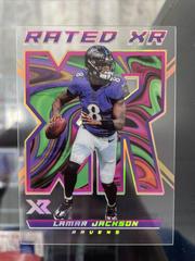 Lamar Jackson #RXR-13 Football Cards 2022 Panini Rated XR Prices