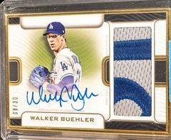 Walker Buehler #FAC-WB Baseball Cards 2023 Topps Definitive Framed Autograph Patch Collection Prices
