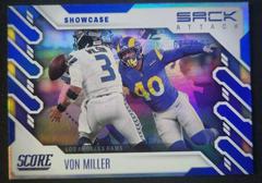 Von Miller [Showcase] Football Cards 2022 Panini Score Sack Attack Prices