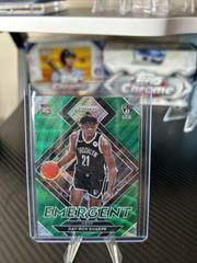 Day'Ron Sharpe [Green Wave] #27 Basketball Cards 2021 Panini Prizm Emergent Prices
