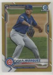 Brailyn Marquez [Gold Refractor] Baseball Cards 2021 Bowman Chrome Prices