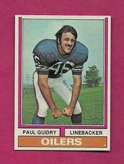 Paul Guidry #22 Football Cards 1974 Topps Prices