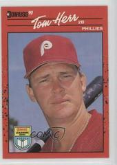 Tom Herr Baseball Cards 1990 Donruss Learning Series Prices