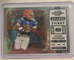 Anthony Richardson [Silver] #4 Football Cards 2023 Panini Chronicles Draft Picks Contenders Optic Prices