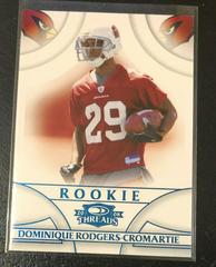 Dominique Rodgers Cromartie Football Cards 2008 Panini Donruss Threads Prices