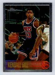 Kendall Gill #13 Basketball Cards 1996 Topps Chrome Prices