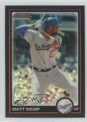 Matt Kemp [Refractor] #4 Baseball Cards 2010 Bowman Chrome Prices