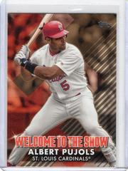 Albert Pujols [Gold] #WTTS-8 Baseball Cards 2022 Topps Welcome to the Show Prices