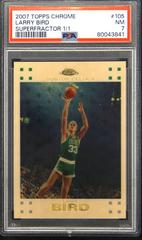 Larry Bird [1957 Superfractor] #105 Basketball Cards 2007 Topps Chrome Prices