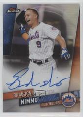 Brandon Nimmo #FA-BN Baseball Cards 2019 Topps Finest Autographs Prices