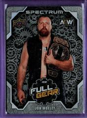 Jon Moxley Wrestling Cards 2021 Upper Deck AEW Spectrum Full Gear Metal Prices