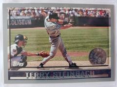 Terry Steinbach #108 Baseball Cards 1998 Topps Opening Day Prices