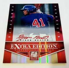 Byron Buxton [Autograph] Baseball Cards 2012 Panini Elite Extra Edition Prices
