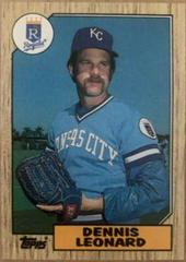 Dennis Leonard Baseball Cards 1987 Topps Prices