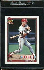 Chris Sabo #45 Baseball Cards 1991 Topps Tiffany Prices