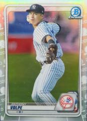 Anthony Volpe [Chrome Refractor] Baseball Cards 2020 Bowman Draft Prices
