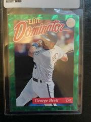 George Brett #15 Baseball Cards 1993 Panini Donruss Elite Dominator Prices