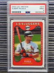 Albert Pujols #277 Baseball Cards 2003 Upper Deck Vintage Prices