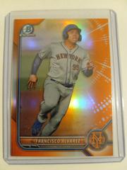 Francisco Alvarez [Orange Foil] #BPPF-53 Baseball Cards 2022 Bowman 1st Edition Prices